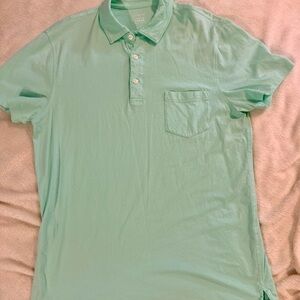J. Crew Light Green Polo Shirt